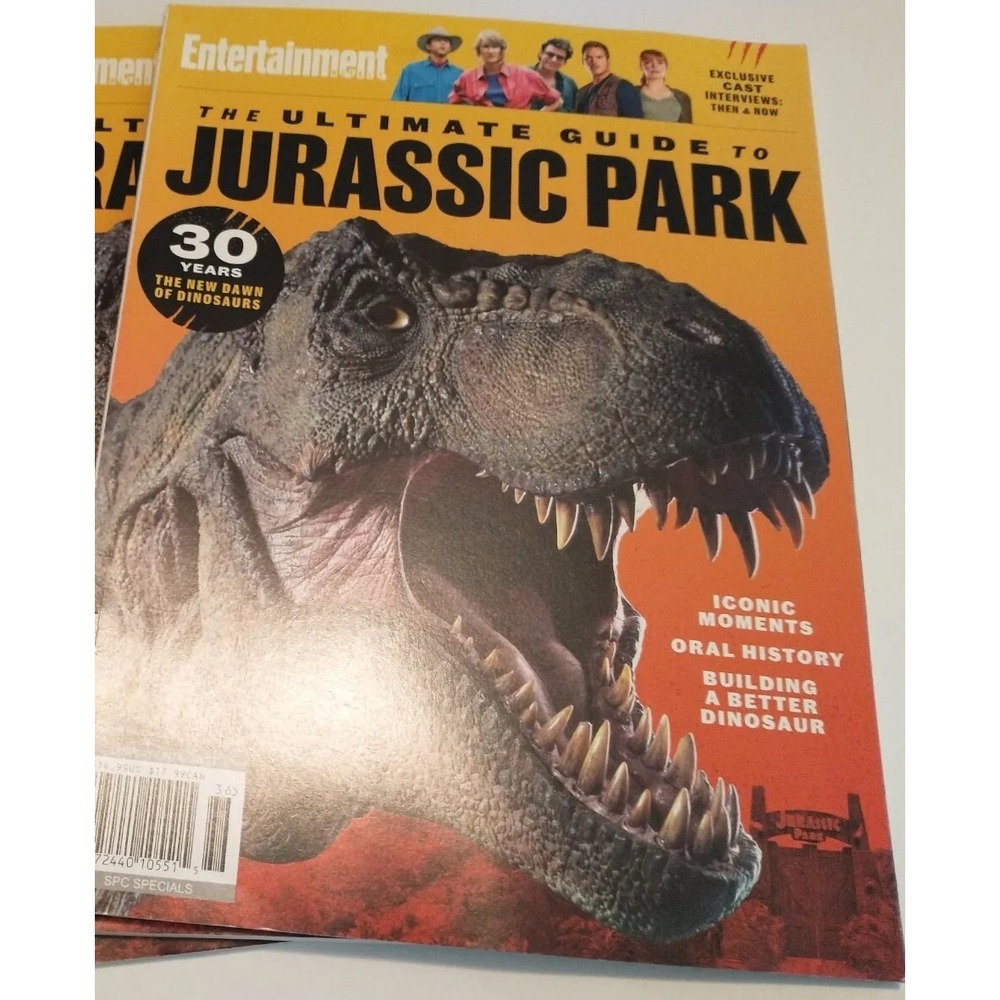 Entertainment Weekly Ultimate Guide to Jurassic Park 30 Year 2023 Magazine